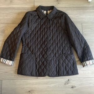Burberry Woman’s Quilted Jacket- Size Large